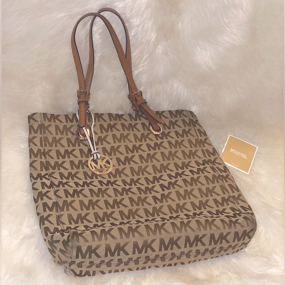 Michael Kors “MK” Logo Tote Bag